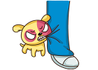 The little dog loves to bite his hands and pulls his trouser legs. It turns out that it is sending a signal to you!